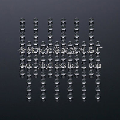 4mm Soda Kalk Cam Topları, püskürtücü aksesuarları için küçük cilalama