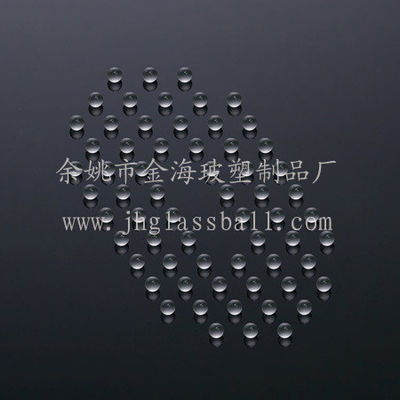Soda lime 3mm küçük şeffaf cam topu püskürtücü aksesuarları için